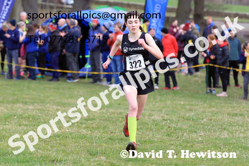 Girls Under-15s 2023 NEHL, Alnwick, Northumberland. Photo: David T. Hewitson/Sports for All Pics